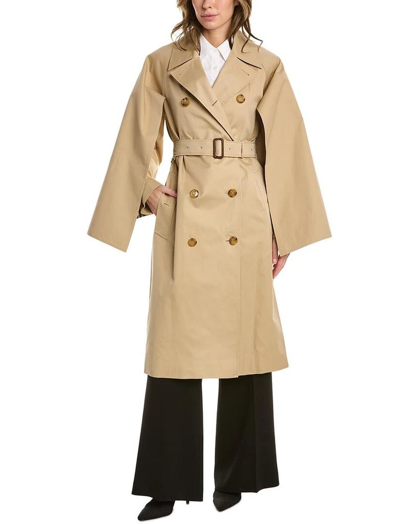 商品Burberry|Burberry Gabardine Trench Coat,价格¥12505,第3张图片详细描述