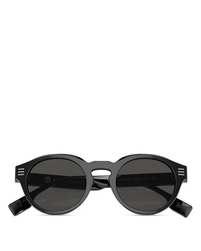 商品Burberry|Round Sunglasses, 50mm,价格¥2312,第3张图片详细描述