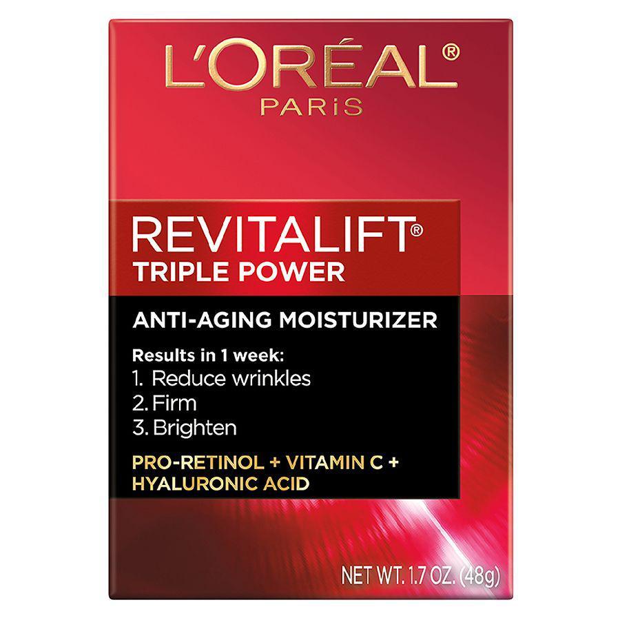 商品L'Oreal Paris|Triple Power Anti-Aging Face Moisturizer,价格¥209,第5张图片详细描述