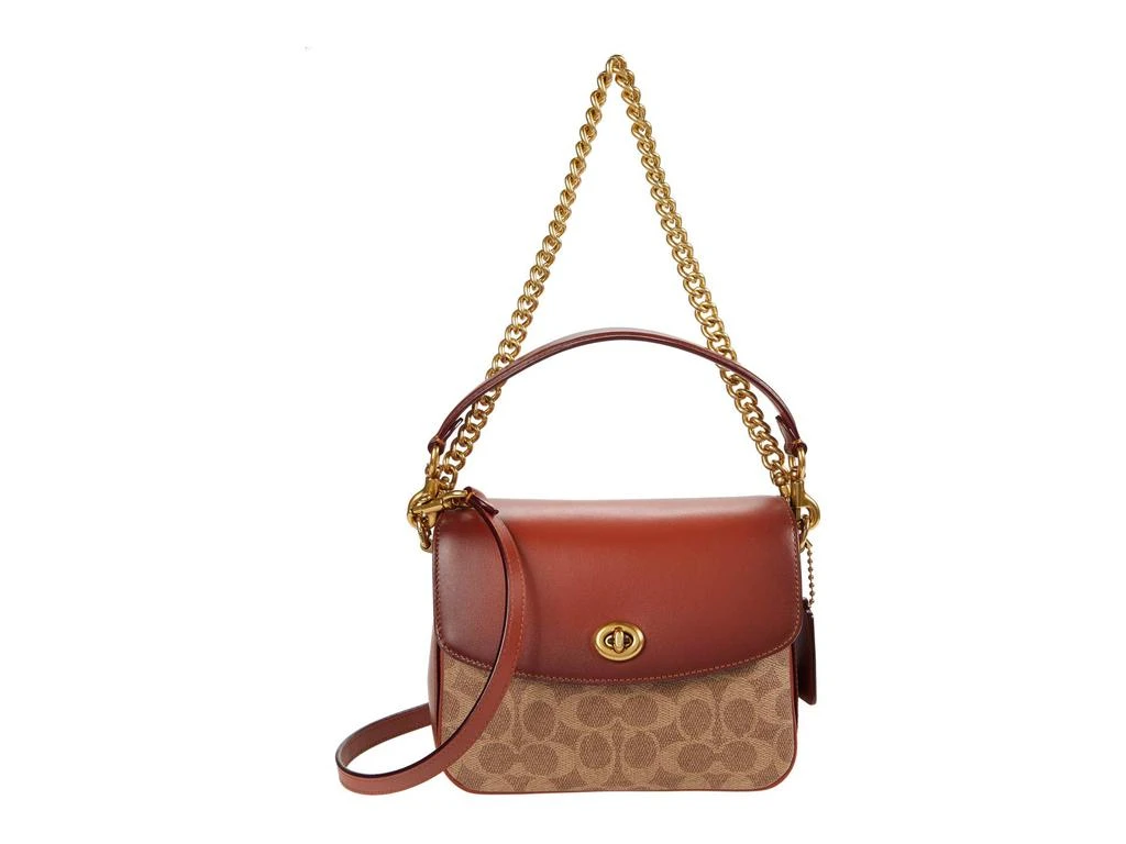 商品Coach|Coated Canvas Signature Cassie Crossbody 19,价格¥2350,第1张图片