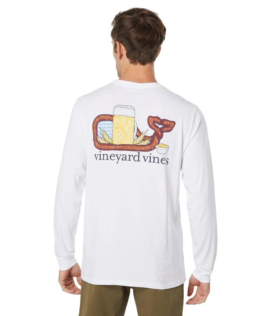 商品Vineyard Vines|Long Sleeve Oktoberfest Whale Pocket Tee,价格¥241,第1张图片