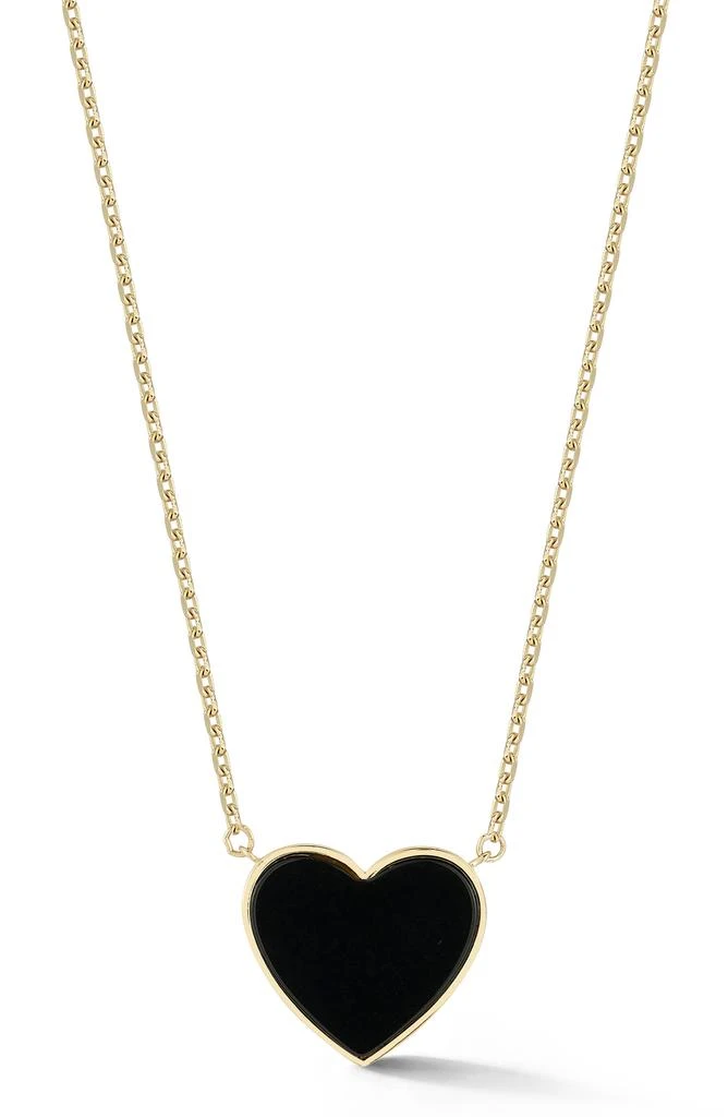 商品Ember Fine Jewelry|14K Gold Heart Pendant Necklace,价格¥4645,第1张图片