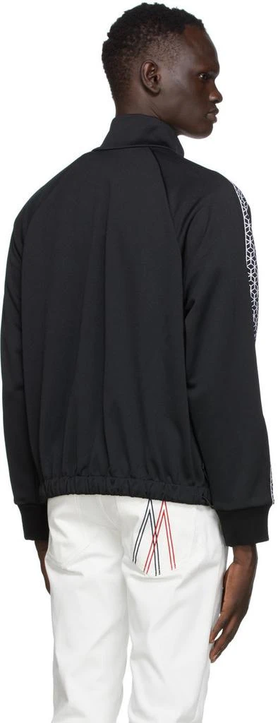 商品Moncler|7 Moncler FRGMT Hiroshi Fujiwara Black Cardigan Zip-Up Jacket,价格¥9711,第3张图片详细描述