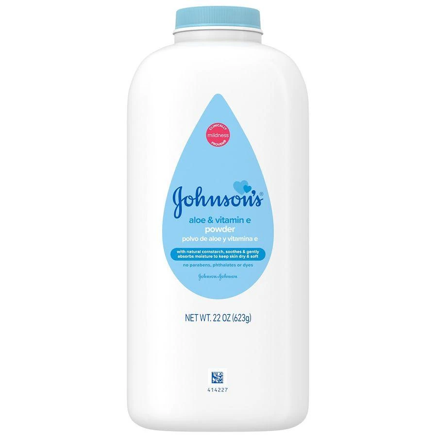 商品Johnson's Baby|Powder With Aloe & Vitamin E With Aloe & Vitamin E,价格¥81,第1张图片