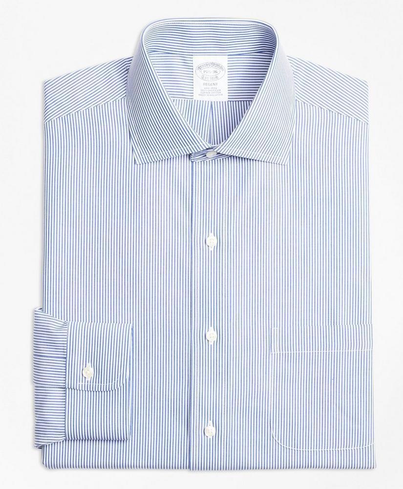 商品Brooks Brothers|Regent Regular-Fit Dress Shirt, Non-Iron Candy Stripe,价格¥368,第6张图片详细描述