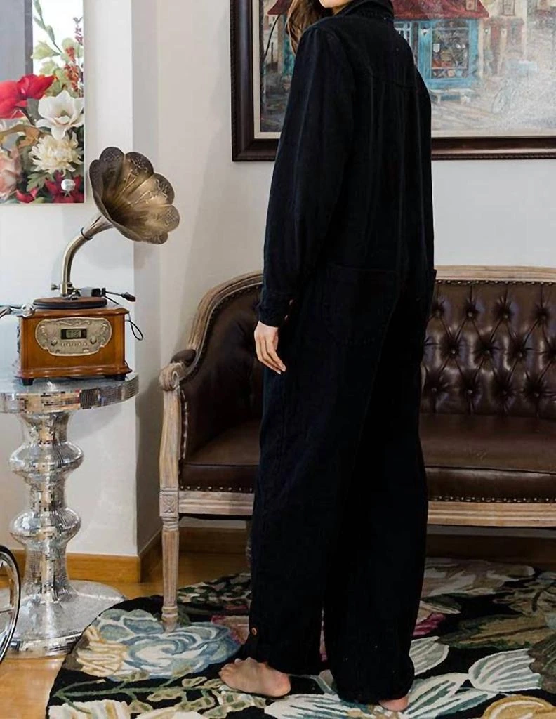 商品BUCKETLIST|Bucketlist - Long Sleeve Denim Jumpsuit,价格¥560,第5张图片详细描述