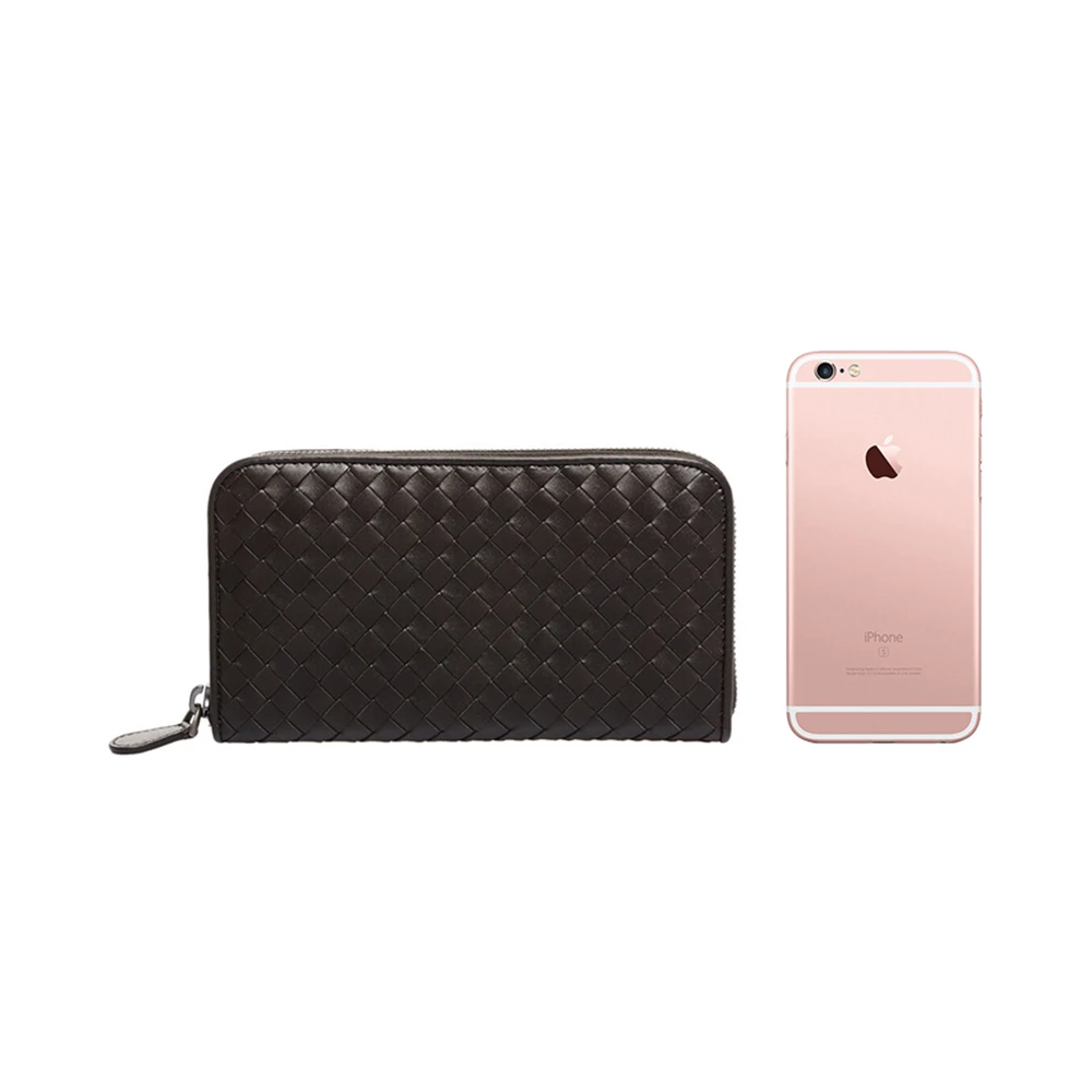 Bottega Veneta 葆蝶家 中性深棕色牛皮长款钱包 114076-V4651-2006 商品