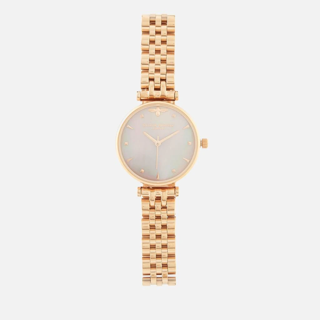 商品Olivia Burton|Olivia Burton Women's Queen Bee Bracelet Watch - Gold,价格¥762,第1张图片