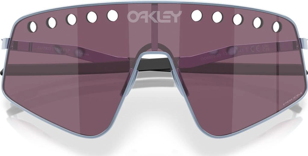 商品Oakley|Sutro TI Sweep Sunglasses - Polished Stonewash - Prizm Road Black Lens - Unisex,价格¥2798,第4张图片详细描述