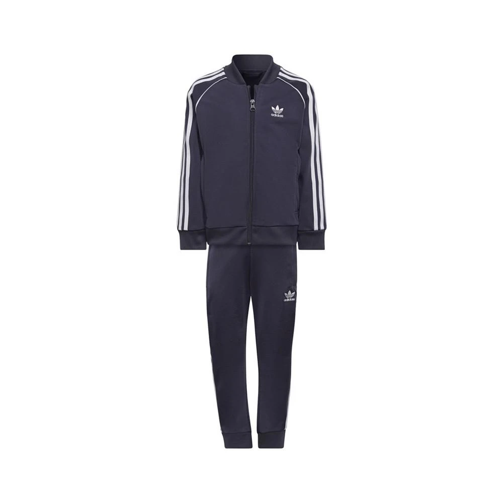 商品Adidas|Big Boys Adicolor Superstar Track Suit Set, 2 Piece,价格¥447,第1张图片