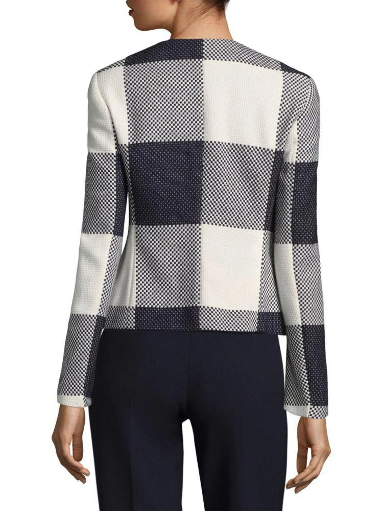 商品Hugo Boss|HUGO BOSS Karolie Checkered Blazer,价格¥1835,第2张图片详细描述