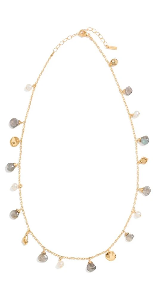 商品Chan Luu|Chan Luu 18k 镀金宝石项链,价格¥909,第1张图片