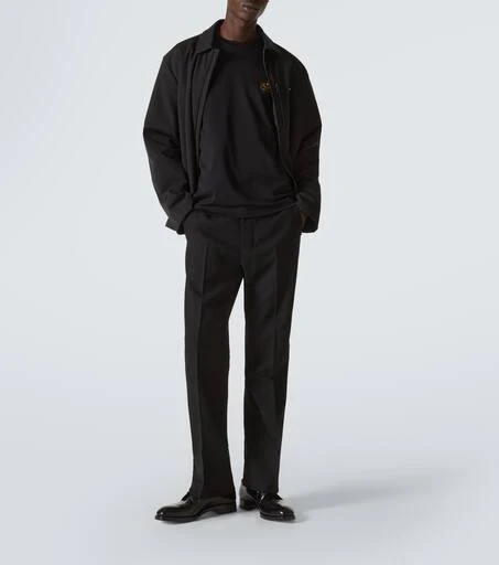 商品Prada|棉质平纹针织T恤,价格¥10325,第2张图片详细描述