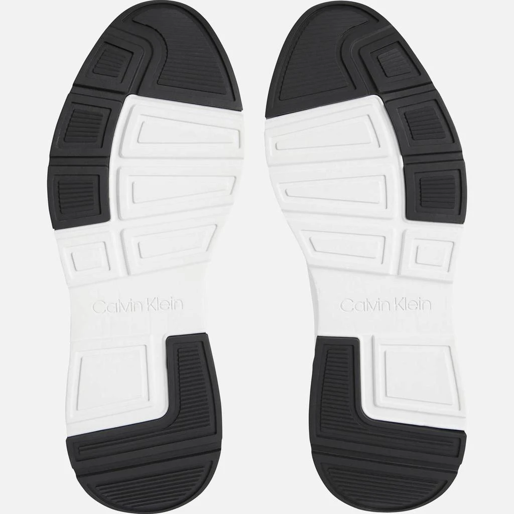 商品Calvin Klein|CALVIN KLEIN MEN'S LOW TOP RUNNING STYLE TRAINERS - WHITE/BLACK,价格¥573,第4张图片详细描述