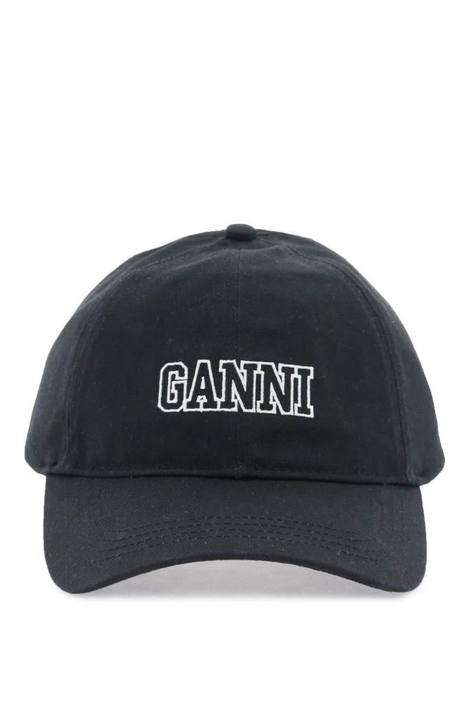 商品Ganni|Ganni baseball cap with logo embroidery,价格¥780,第1张图片