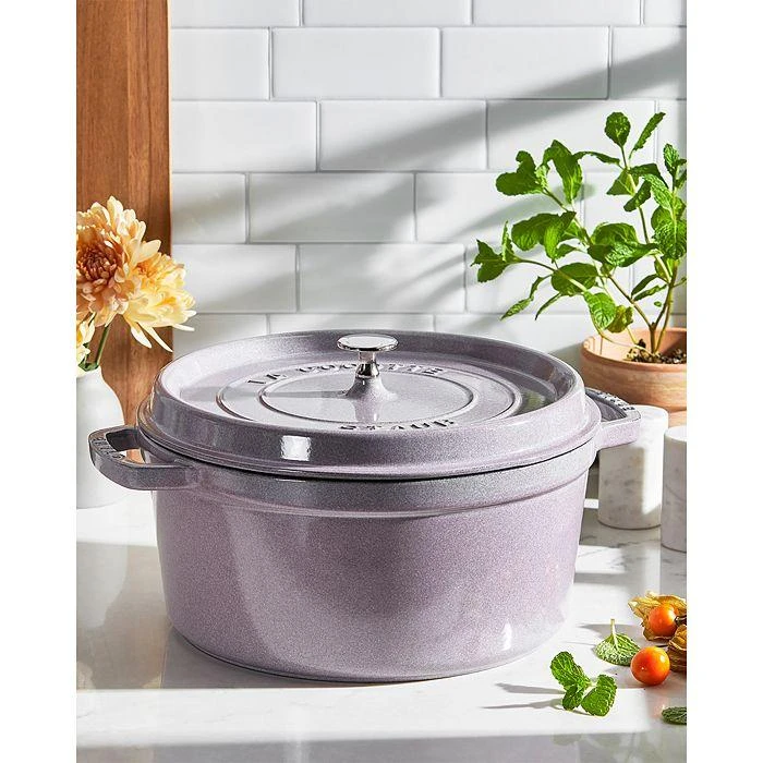 商品Staub|Lilac Enameled Cast Iron Round Cocotte,价格¥3257,第5张图片详细描述