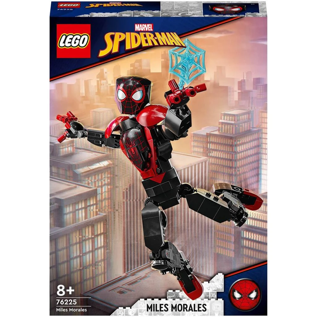 商品LEGO|LEGO Super Heroes Miles Morales Buildable Figure (76225),价格¥159,第1张图片