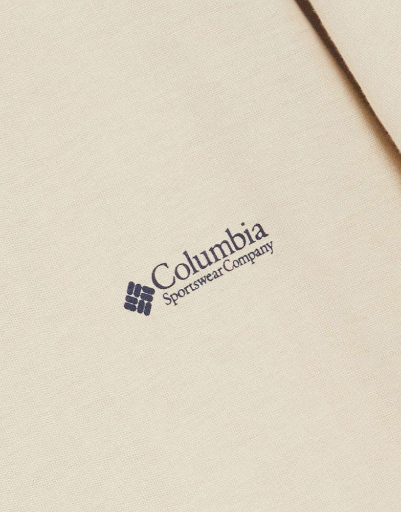 商品Columbia|Columbia Rapid Ridge II back print t-shirt in beige Exclusive at ASOS,价格¥170,第4张图片详细描述