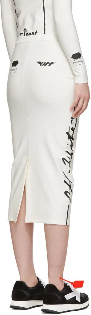 商品Off-White|White Diag Pencil Skirt,价格¥1248,第3张图片详细描述