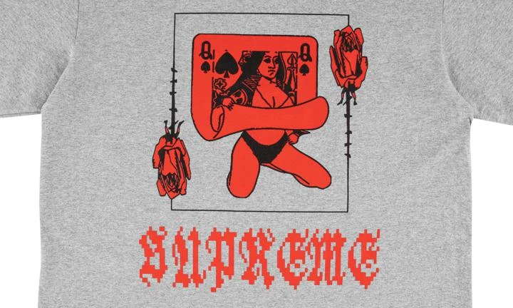 商品Supreme|Supreme Queen Tee,价格¥673-¥860,第4张图片详细描述