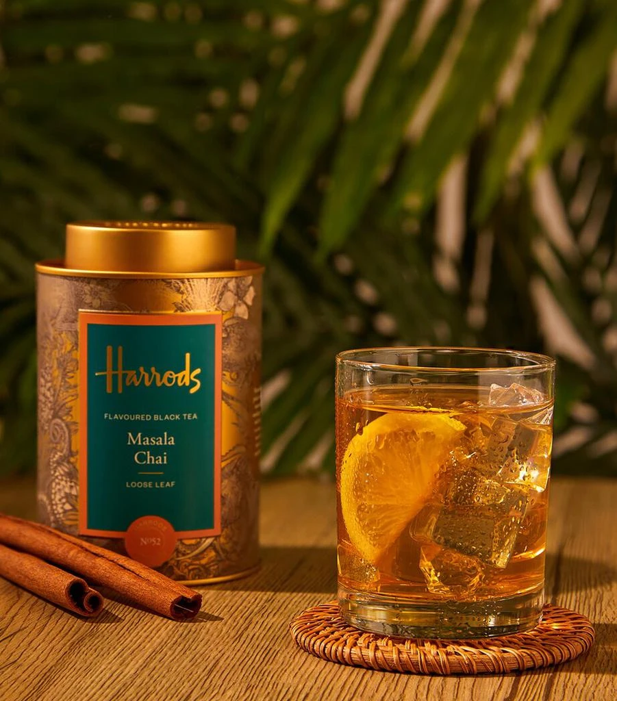 商品Harrods|No. 52 Masala Chai Flavoured Black Loose Leaf Tea (125g),价格¥127,第2张图片详细描述