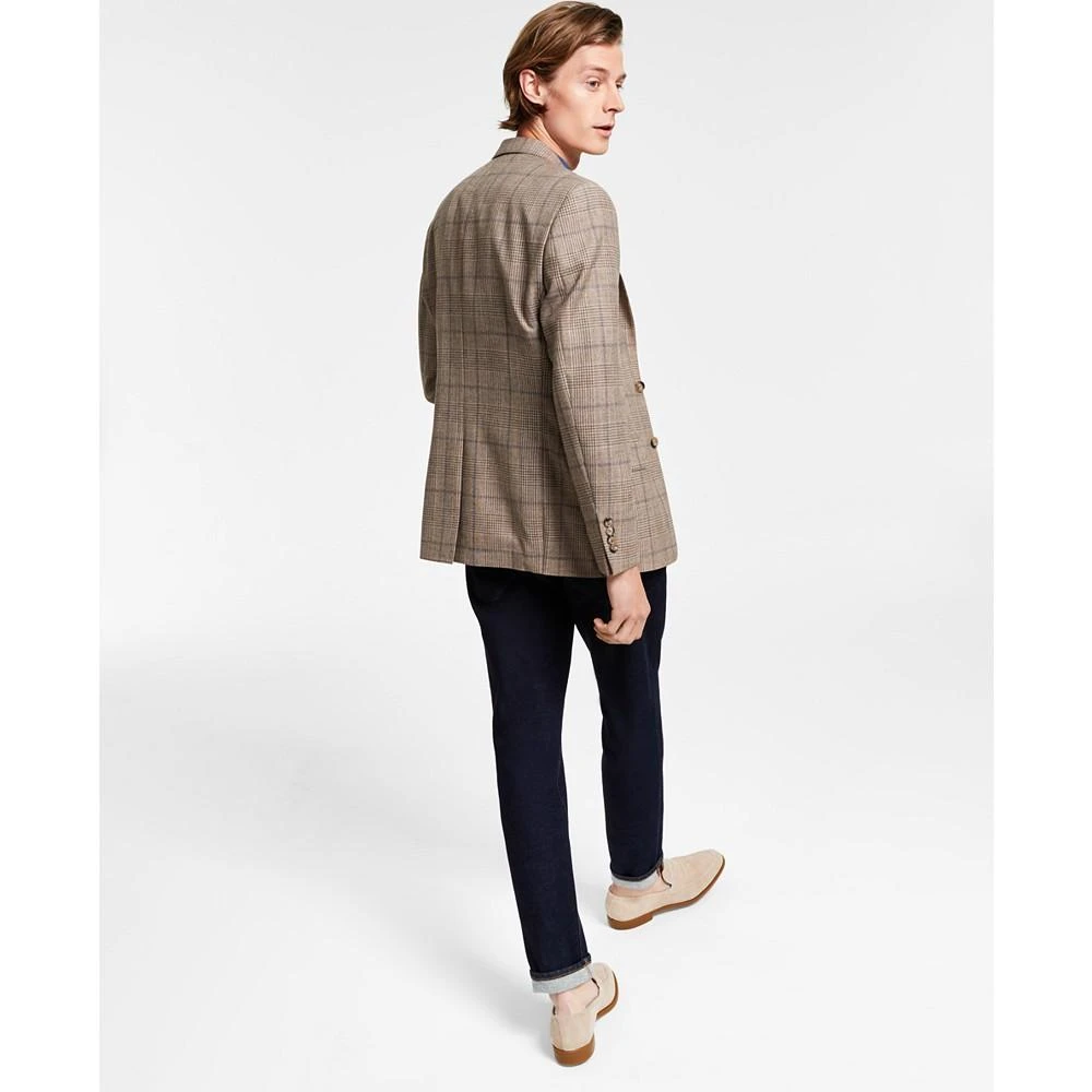 商品Ralph Lauren|Men's Wool Classic-Fit Ultraflex Stretch Plaid Blazer,价格¥834,第2张图片详细描述
