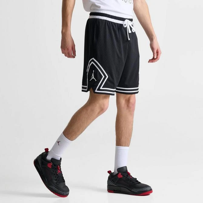 商品Jordan|Men's Jordan Dri-FIT Sport Diamond Basketball Shorts,价格¥372,第3张图片详细描述