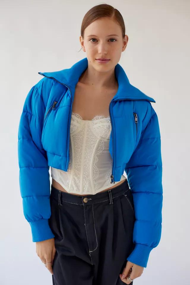 UO Lily Crop Puffer Jacket商品第5张图片规格展示