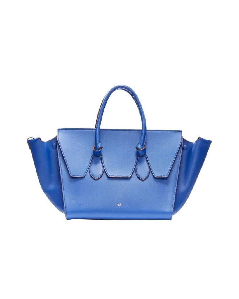 商品[二手商品] Celine|new OLD CELINE Phoebe Philo Knot cobalt blue calf large shopper tote bag,价格¥16208,第1张图片