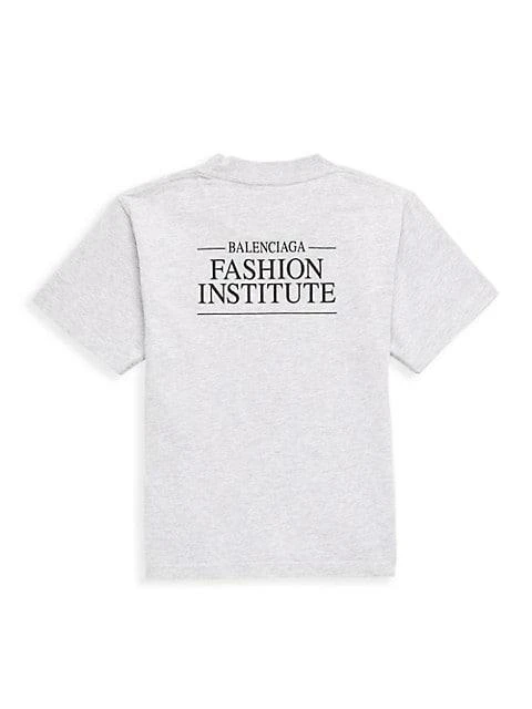商品Balenciaga|Little Kid's &amp; Kid's Fashion Institute T-Shirt,价格¥735,第3张图片详细描述