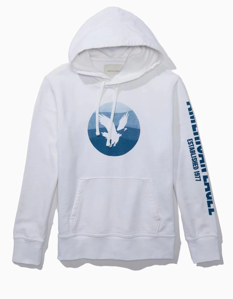 商品AE|AE Bonfire Fleece Graphic Hoodie,价格¥137,第5张图片详细描述