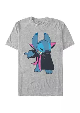 商品Lilo and Stitch|And Stitch Big Tall Vampire Stitch Graphic T Shirt,价格¥299,第1张图片