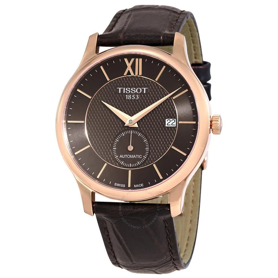 商品Tissot|Tradition Automatic Anthracite Dial Men's Watch T063.428.36.068.00,价格¥2113,第1张图片