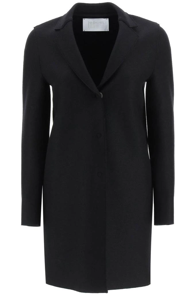 商品Harris Wharf London|single-breasted coat in pressed wool,价格¥1385,第1张图片