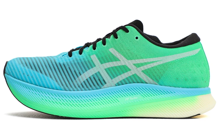 商品[国内直发] Asics|Metaspeed Sky 碳板 舒适 透气 低帮 跑步鞋 男款 蓝绿,价格¥1241,第1张图片