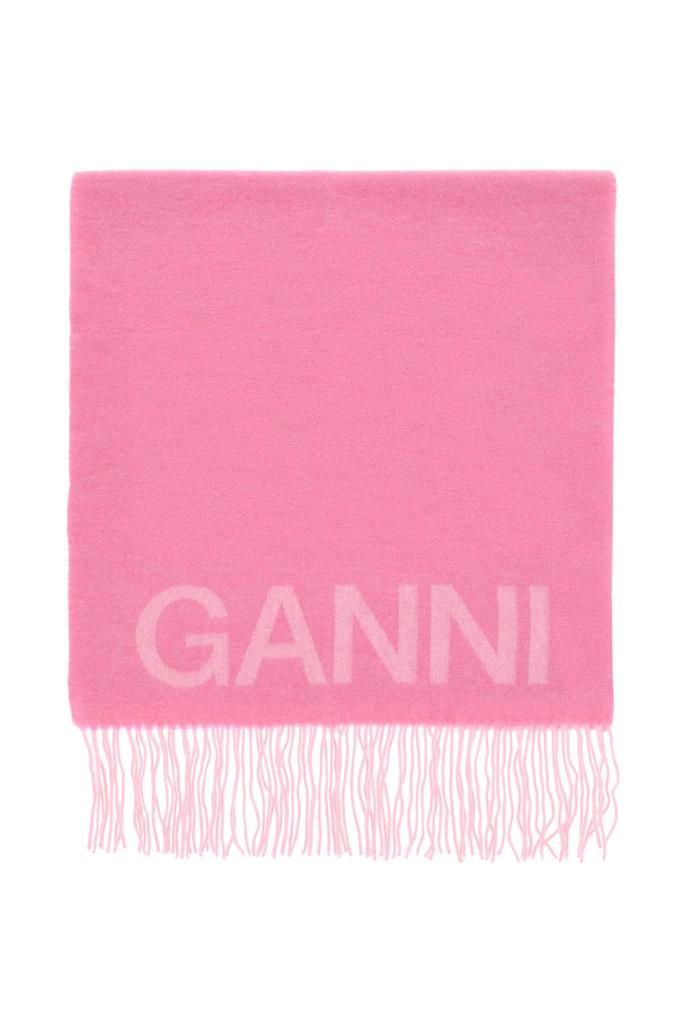 Ganni Logo Scarf商品第1张图片规格展示