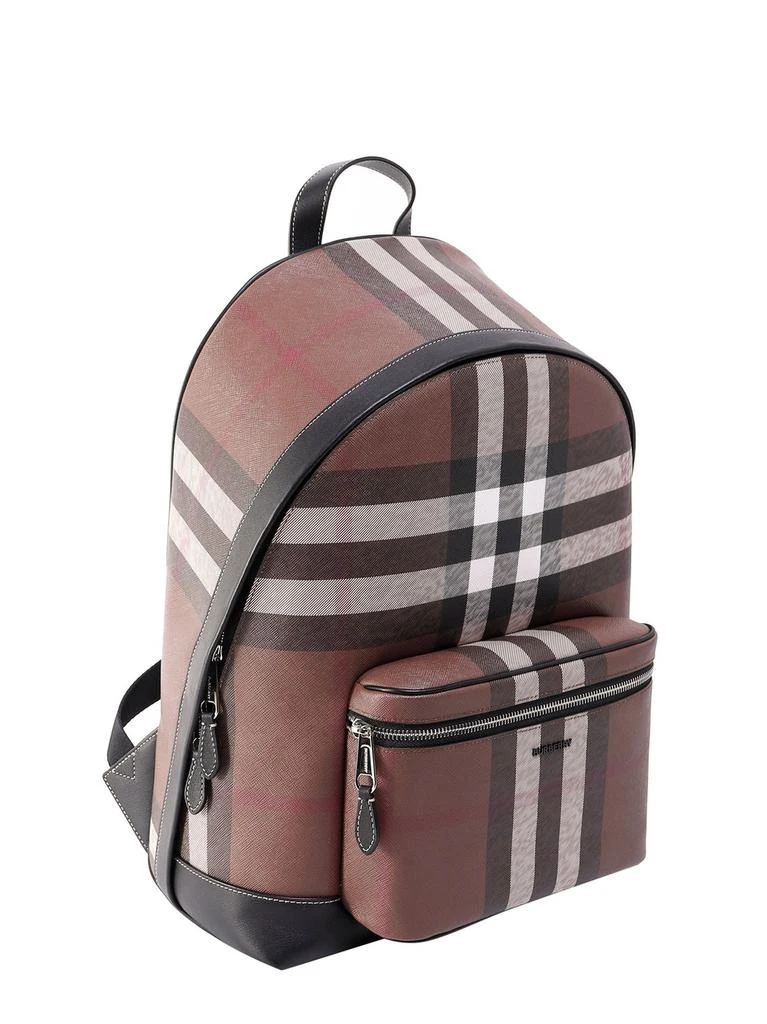 商品Burberry|Burberry Check Patterned Zipped Backpack,价格¥11968,第3张图片详细描述