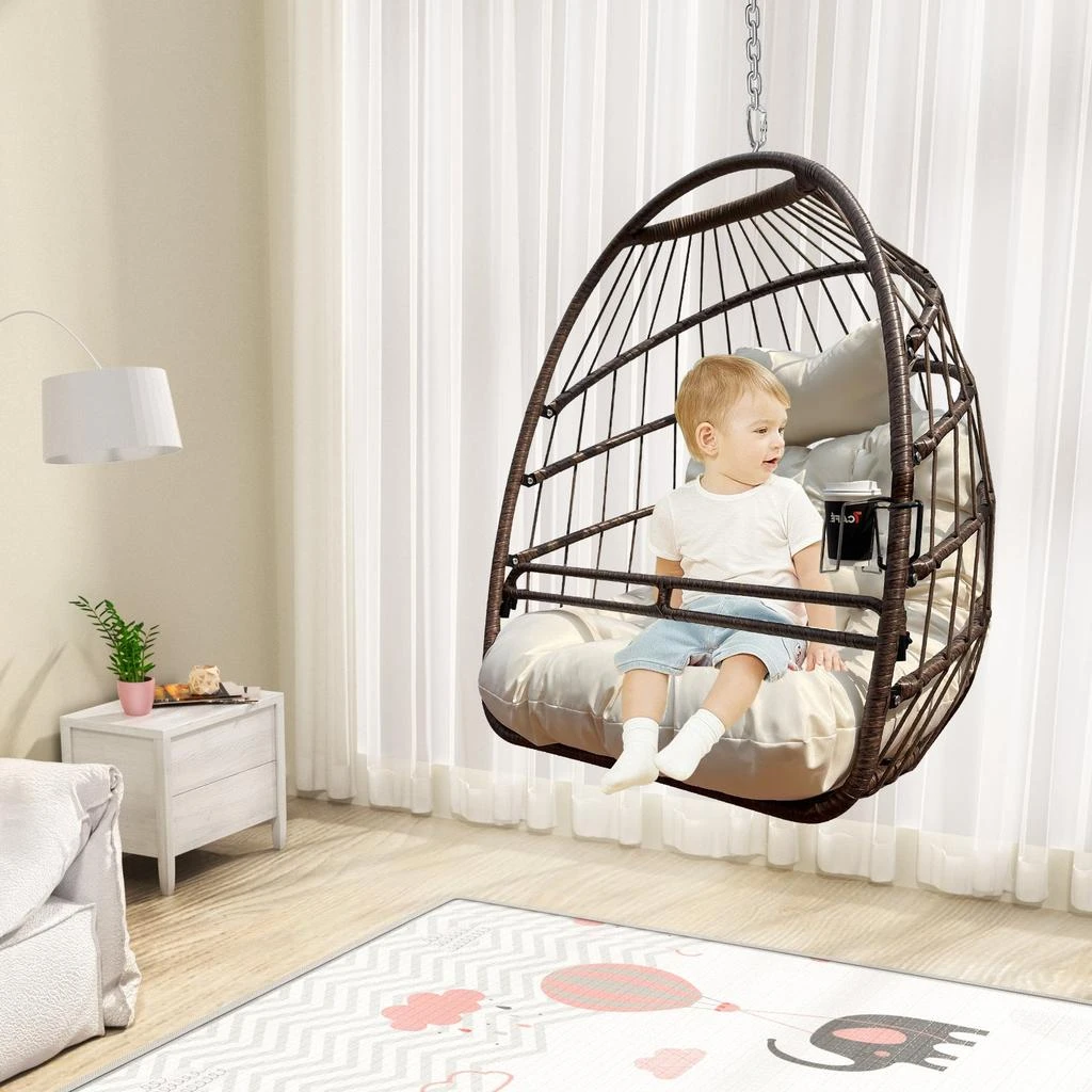 商品Simplie Fun|Swing Hammock Egg Basket Chairs,价格¥1455,第5张图片详细描述