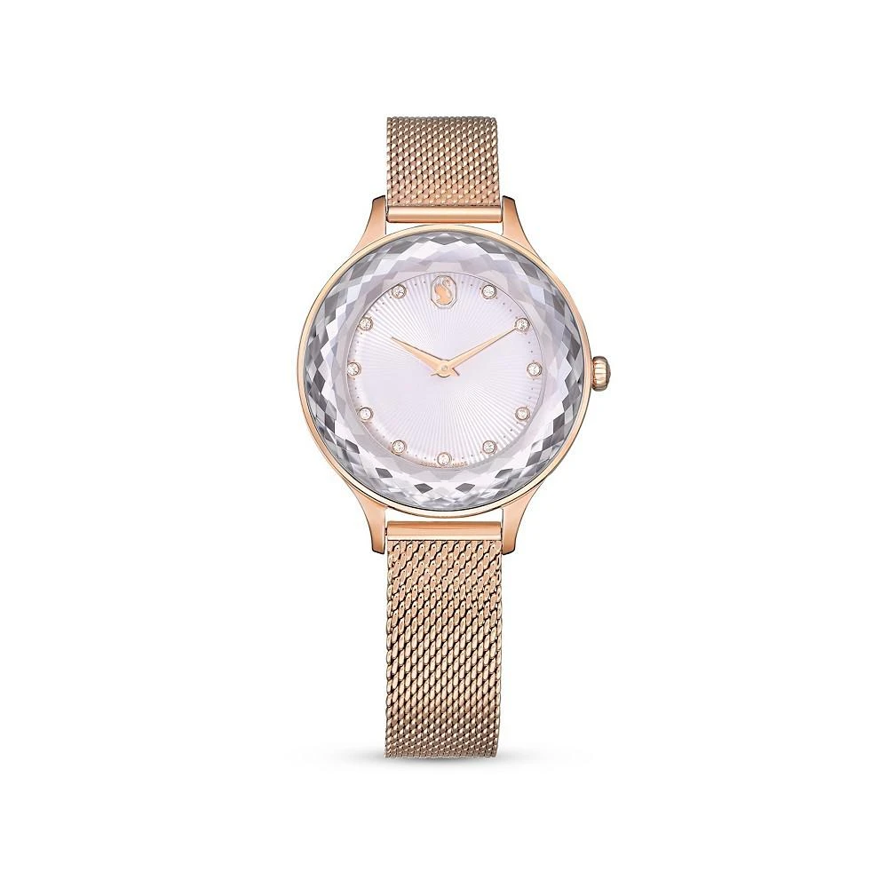 商品Swarovski|Women's Quartz Octea Nova Rose Gold-Tone Metal Watch, Swiss Made 33mm,价格¥3013,第1张图片