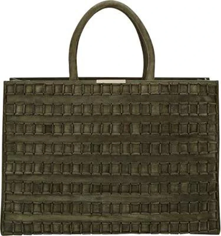 商品Tomasini|Square-Detailed Tote,价格¥10041,第1张图片