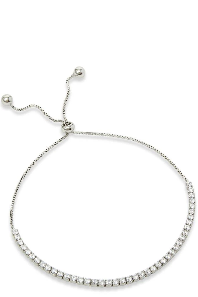 商品Savvy Cie Jewels|Ss 925 Roseplated White Cz Pull Bracelet,价格¥315,第4张图片详细描述