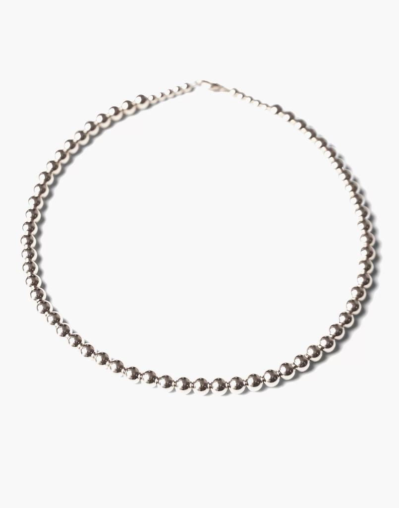 商品Madewell|Charlotte Cauwe Studio Bead Necklace in Sterling Silver,价格¥1229,第4张图片详细描述