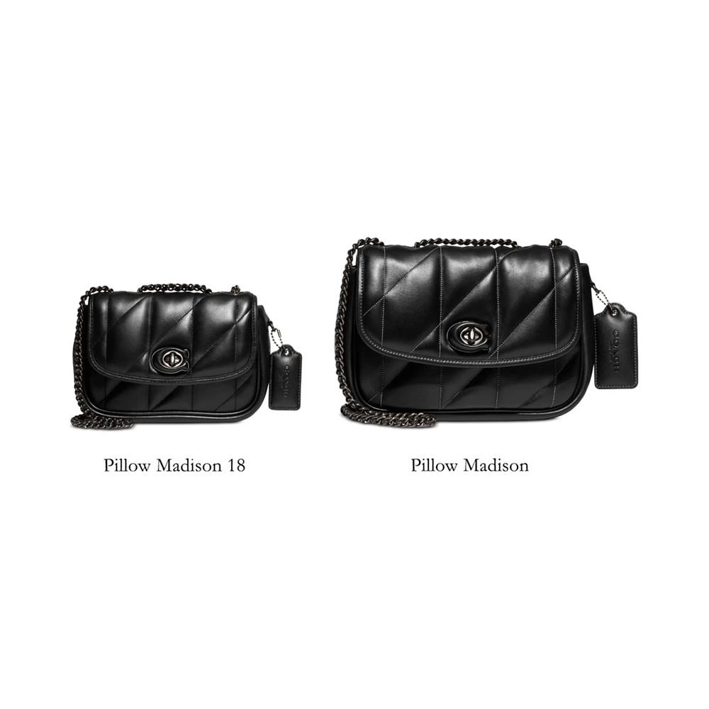 Quilted Pillow Madison Shoulder Bag with Chain Strap 商品