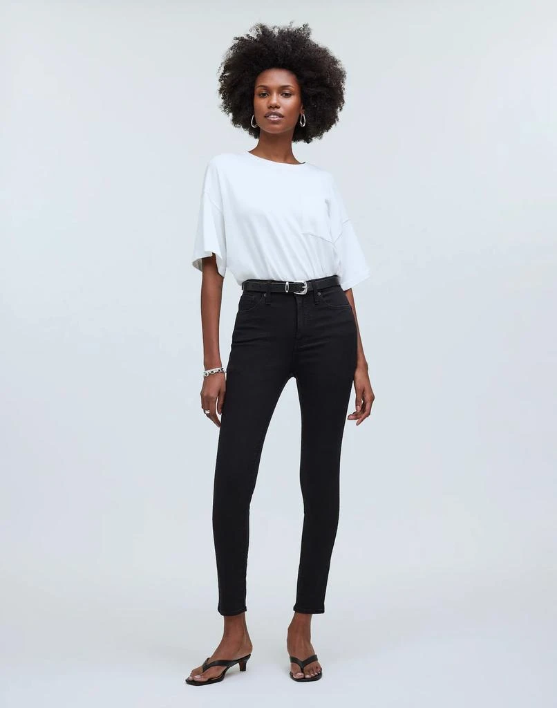 商品Madewell|10" High-Rise Skinny Jeans,价格¥317,第2张图片详细描述