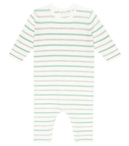 商品Bonpoint|Baby Combinaison Carl cotton and wool onesie,价格¥1049,第1张图片