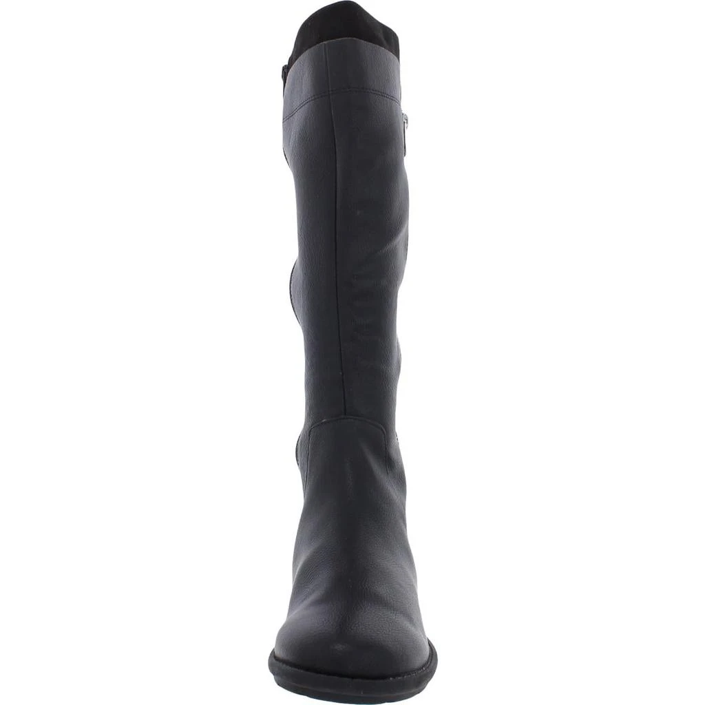 商品Style & Co|Style & Co. Womens Olliee Faux Leather Tall Knee-High Boots,价格¥88,第5张图片详细描述