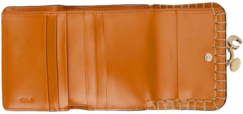 商品Chloé|橙色 Alphabet 钱包,价格¥2758,第3张图片详细描述