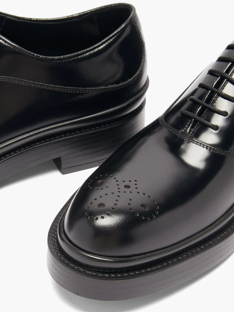 Spazzolato-leather Oxford shoes 商品