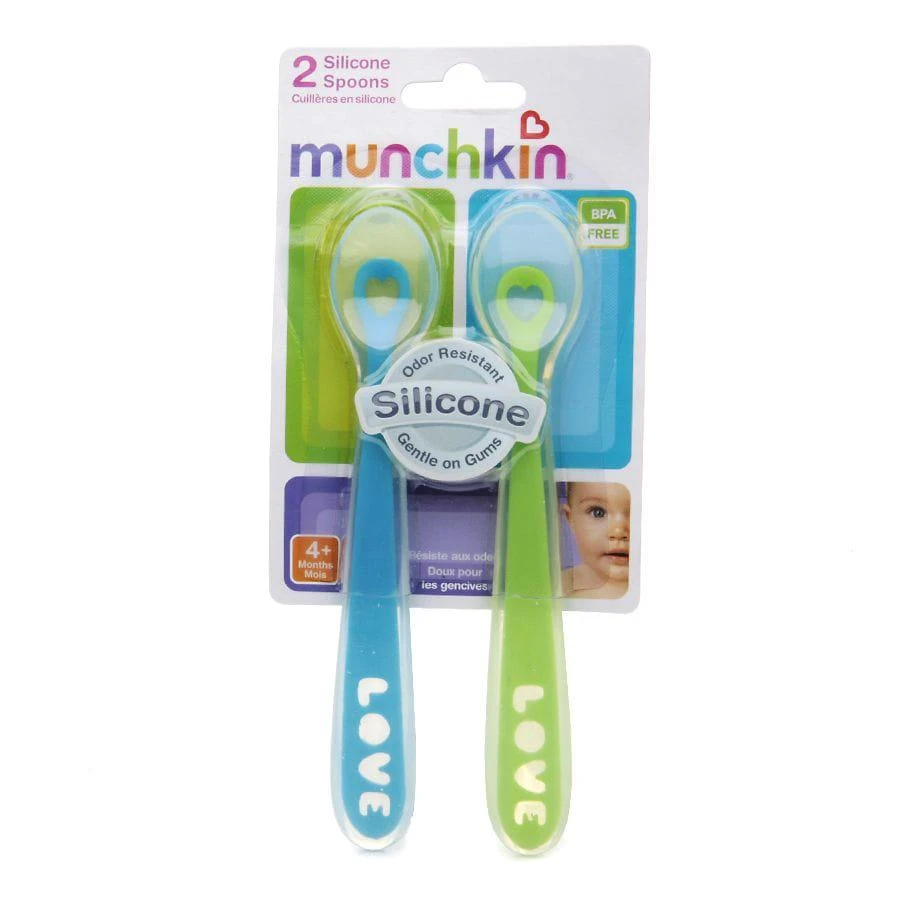 商品Munchkin|婴儿硅胶软勺,价格¥37,第1张图片