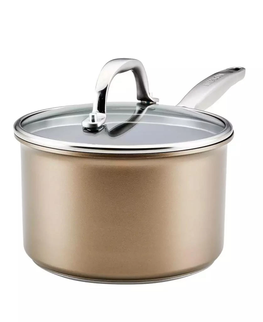 商品Anolon|Ascend Hard Anodized Aluminum Non-Stick 3-Quart Saucepan with Lid,价格¥1236,第3张图片详细描述